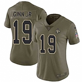 Women Nike Saints 19 Ted Ginn Jr. Olive Salute To Service Limited Jersey Dzhi,baseball caps,new era cap wholesale,wholesale hats